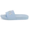 Sliders with textured logo
