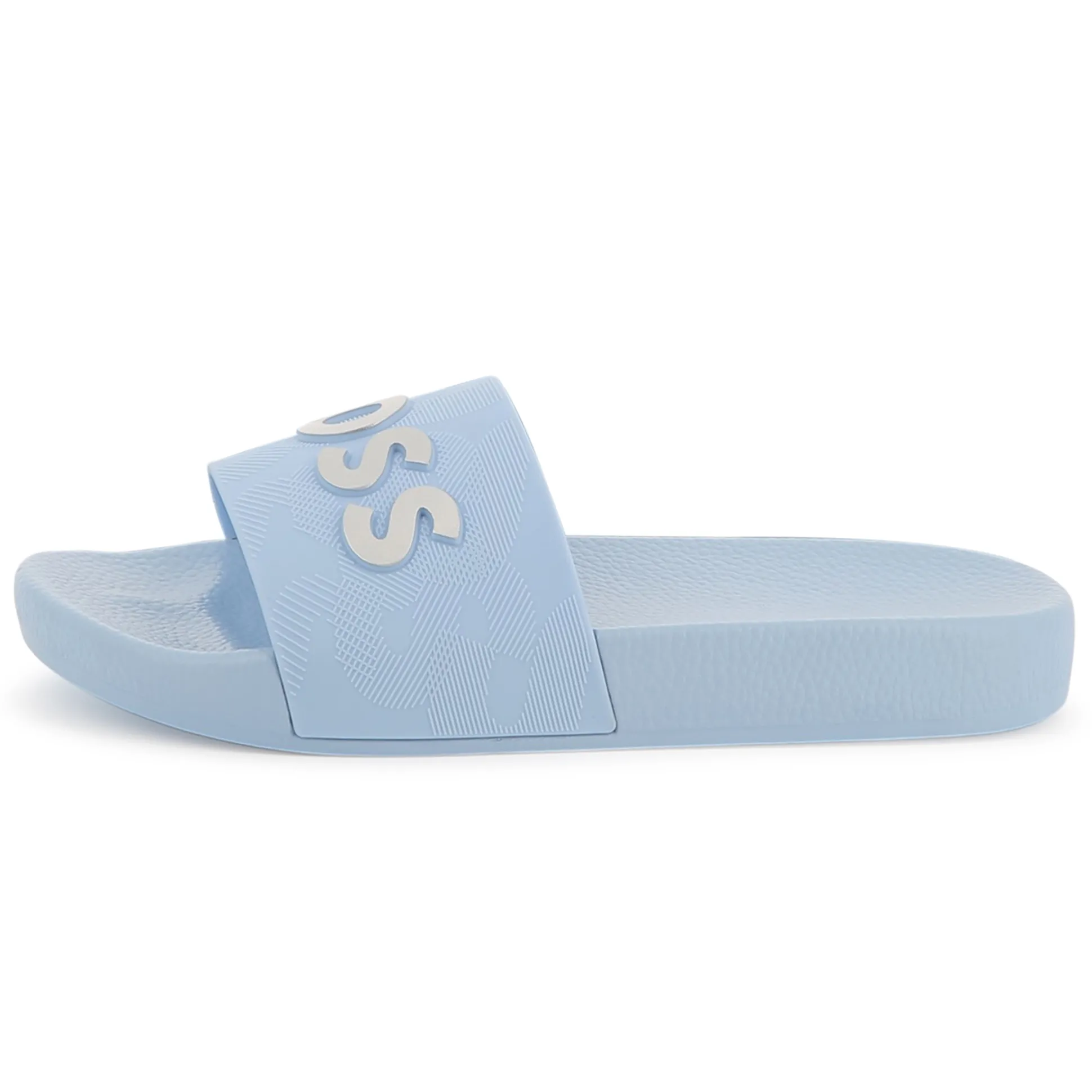 Sliders with textured logo