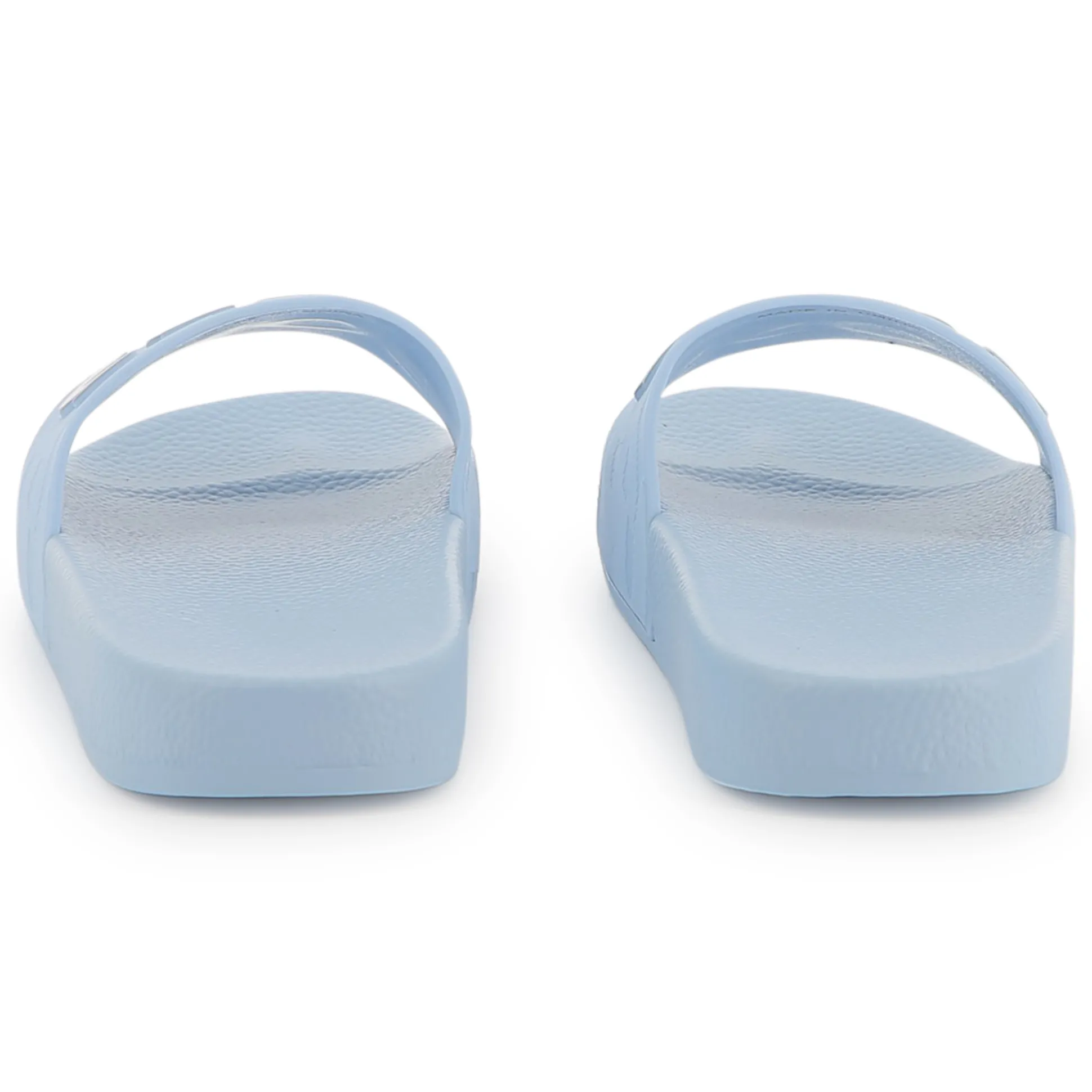 Sliders with textured logo