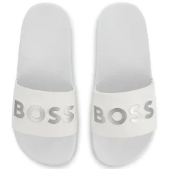 Sliders with textured logo