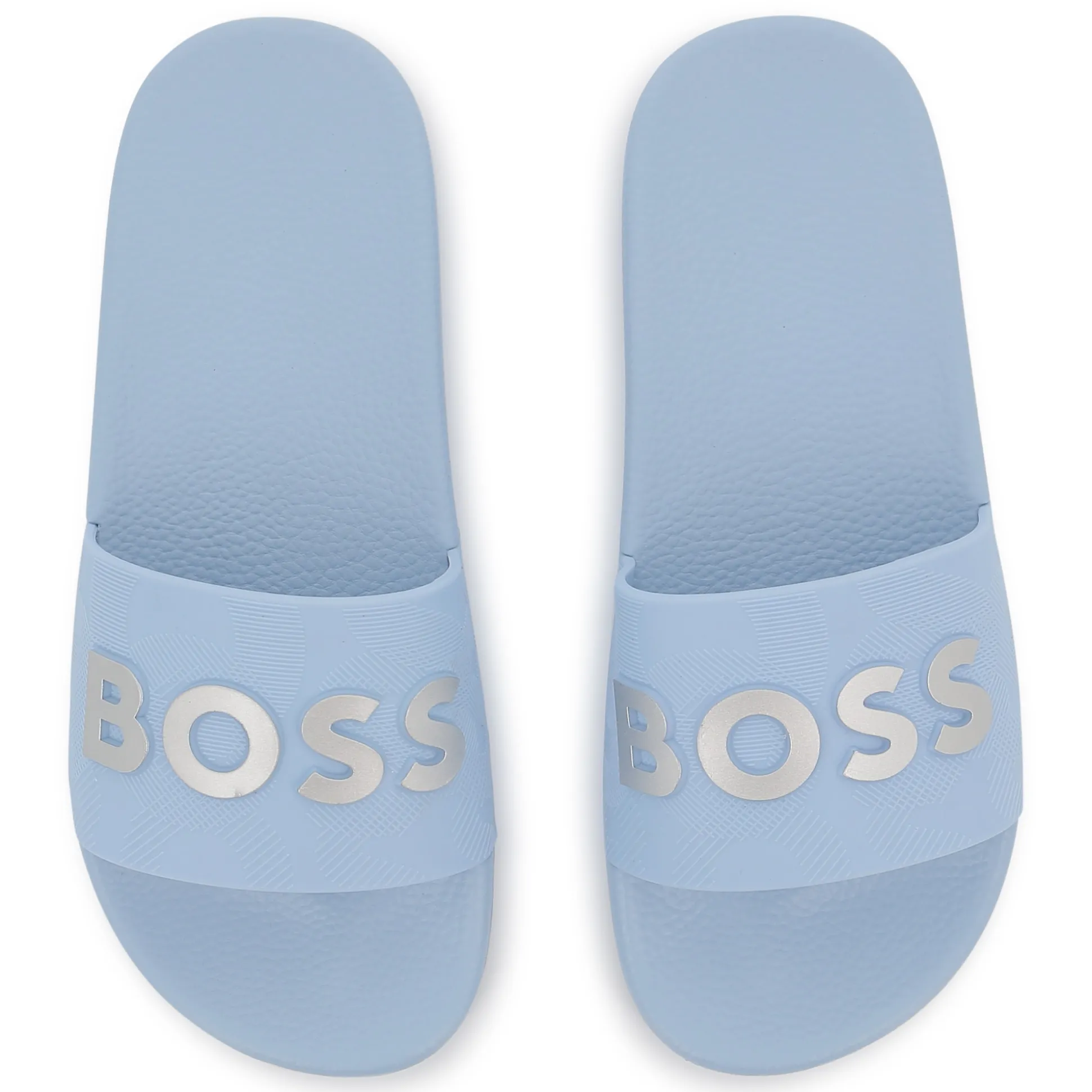 Sliders with textured logo