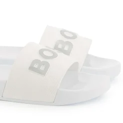 Sliders with textured logo