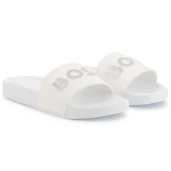 Sliders with textured logo