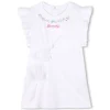 Snap fastener cotton dress