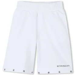 Star embroidery shorts