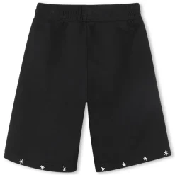 Star embroidery shorts