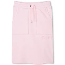 Straight fleece skirt