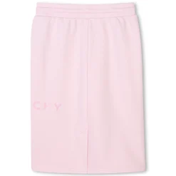 Straight fleece skirt