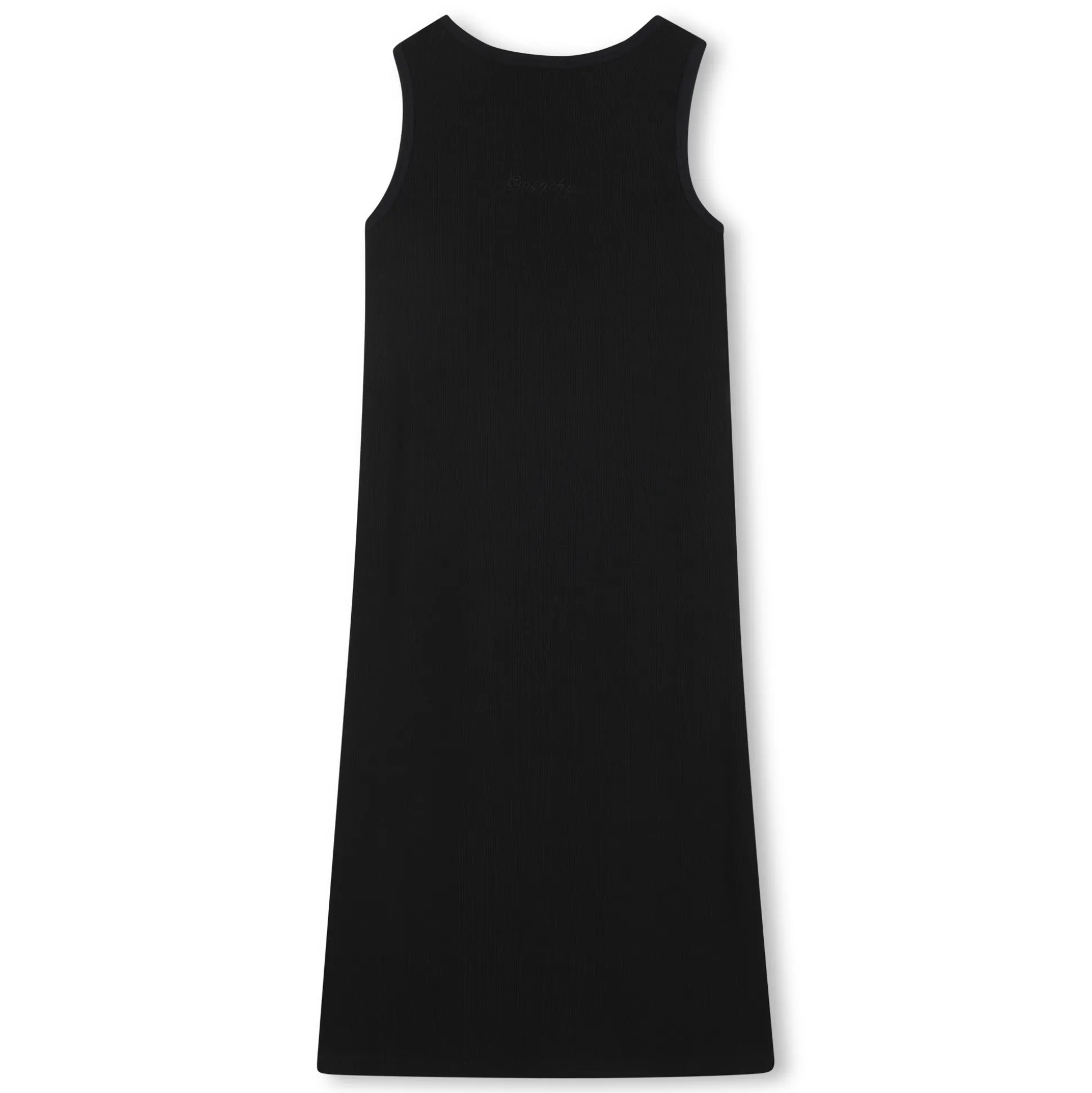 Straight sleeveless dress