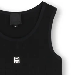 Straight sleeveless dress