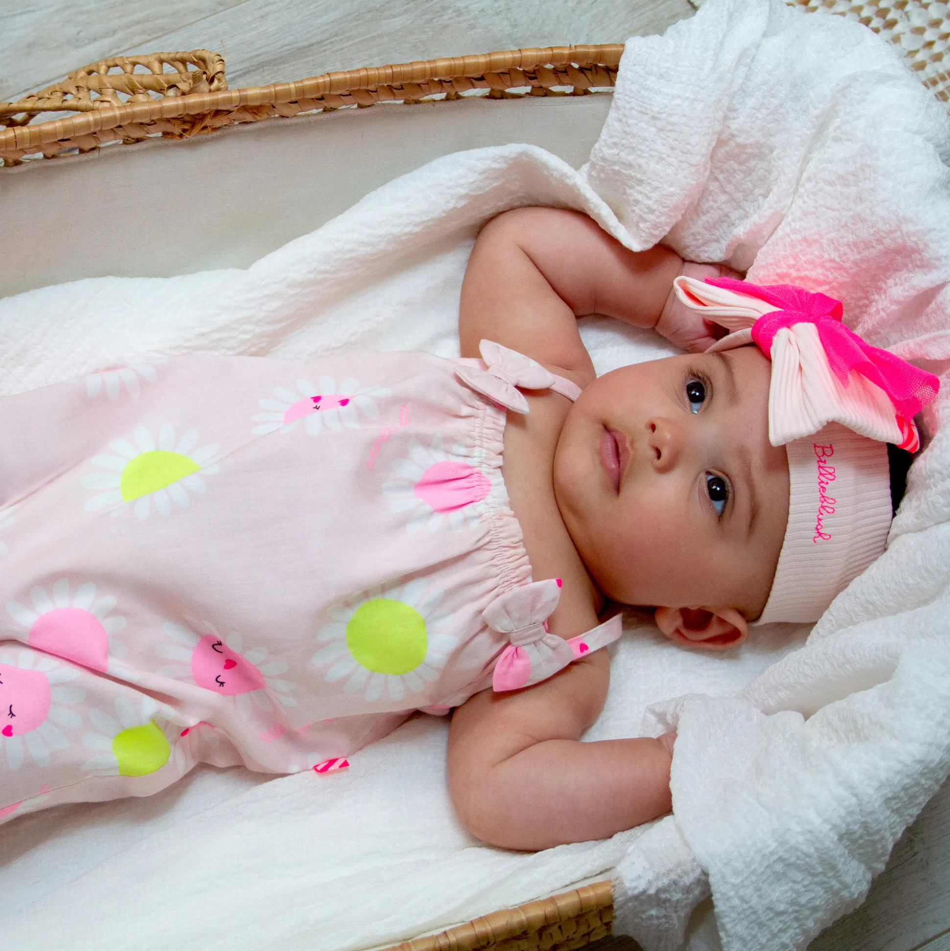 Strappy cotton romper
