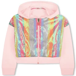 Striped cotton sweatshirt