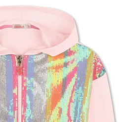 Striped cotton sweatshirt