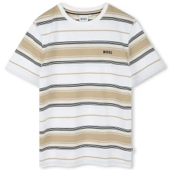 Striped cotton T-shirt