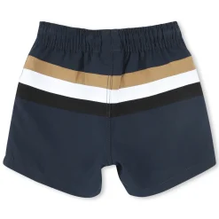 Striped swim shorts