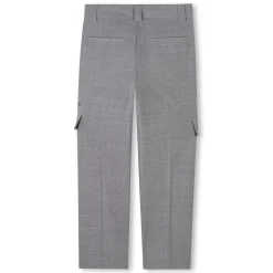 Suit trousers with pockets