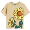 Sunflower-print T-shirt