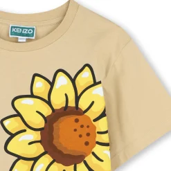 Sunflower-print T-shirt