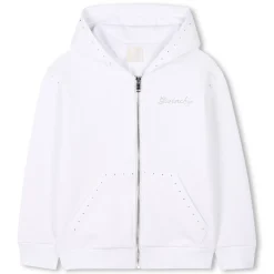 Sweatshirt with diamantés