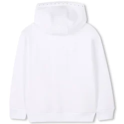 Sweatshirt with diamantés