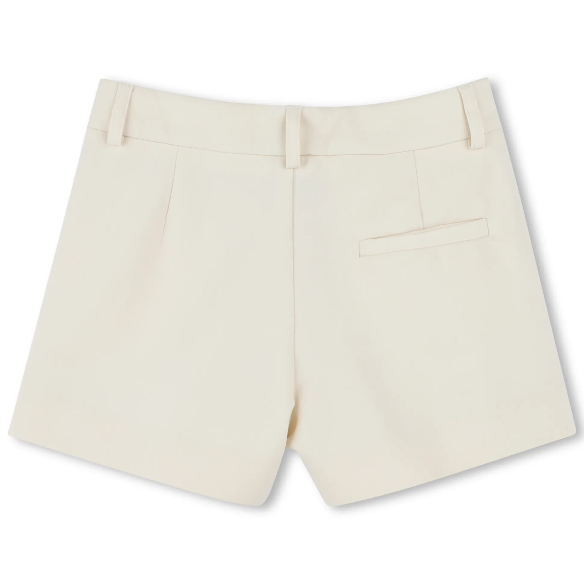 Tailored shorts with diamantés