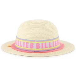 Tasseled wide-brimmed hat