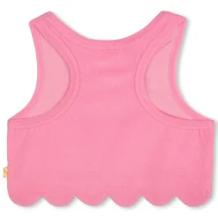 Terry cloth vest top