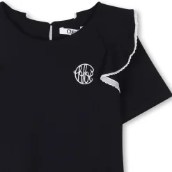 Top with contrasting trim