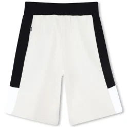 Tricolour Bermuda shorts