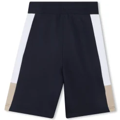 Tricolour Bermuda shorts