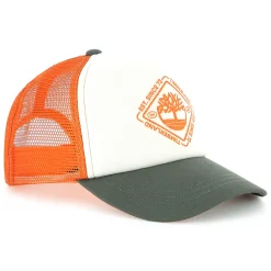 Tricolour bi-material cap