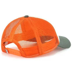 Tricolour bi-material cap