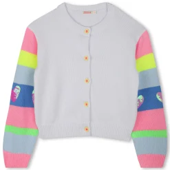 Tricot sequin cardigan