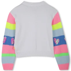 Tricot sequin cardigan
