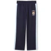 Trousers with side stripes