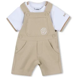 T-shirt and romper set