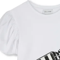 T-shirt with fancy sleeves