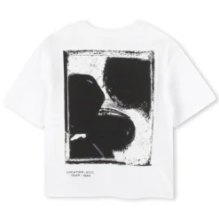 T-shirt with illustrations