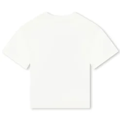T-shirt with trainer print