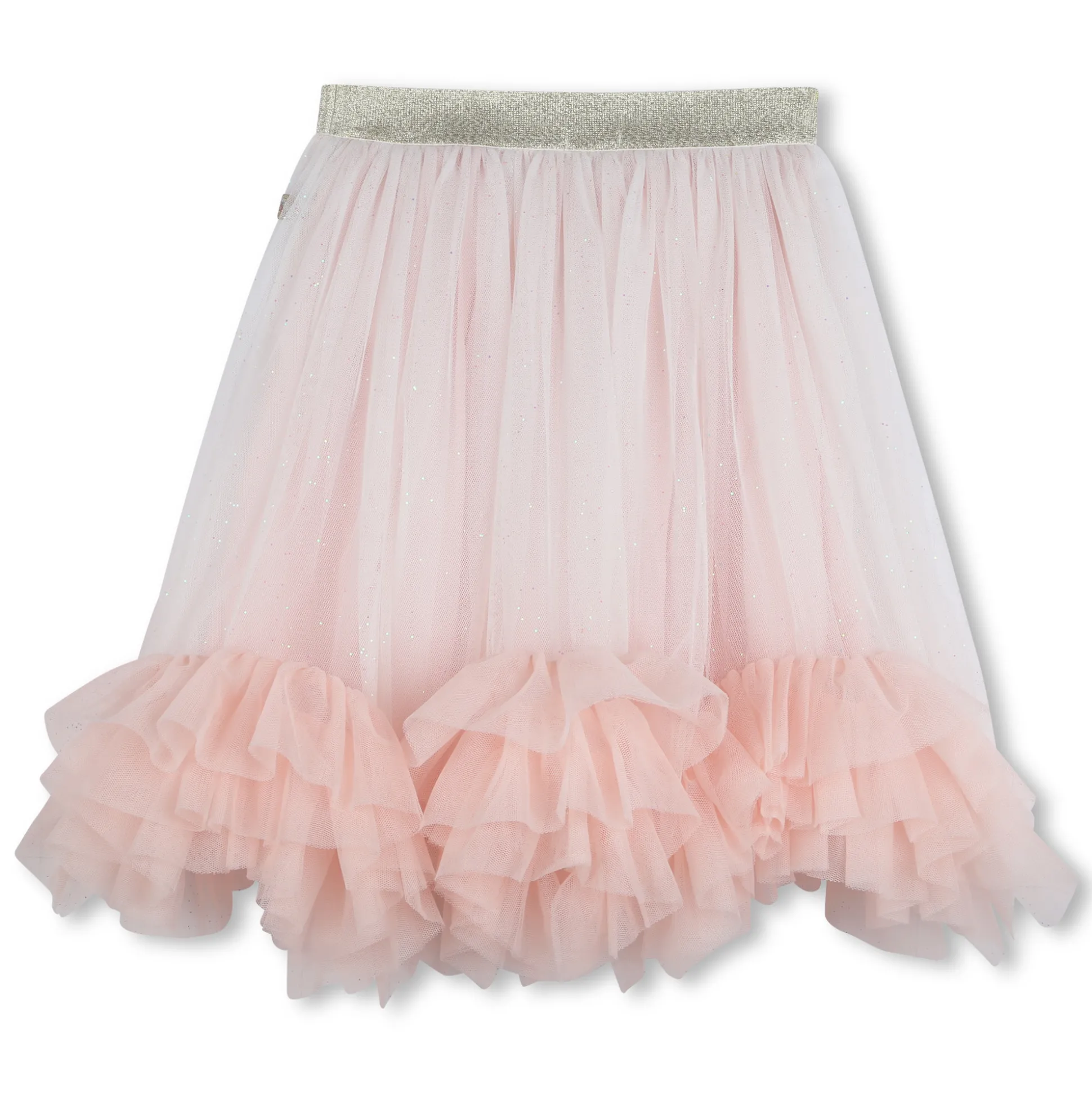 Tulle skirt with frills