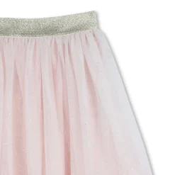 Tulle skirt with frills
