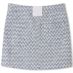 Tweed wraparound skirt