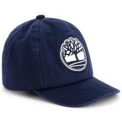 Twill baseball cap with patch