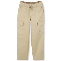 Twill trousers with pockets