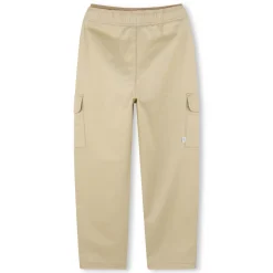Twill trousers with pockets