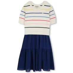 Two-in-one logo dress
