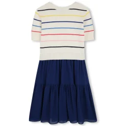 Two-in-one logo dress