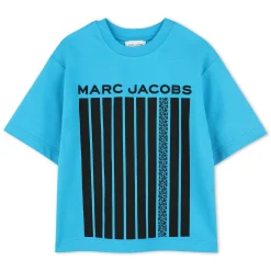 Two-tone cotton T-shirt