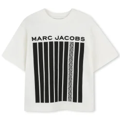 Two-tone cotton T-shirt