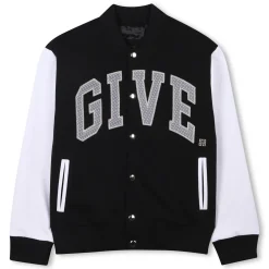 Two-tone fleece sweatshirt